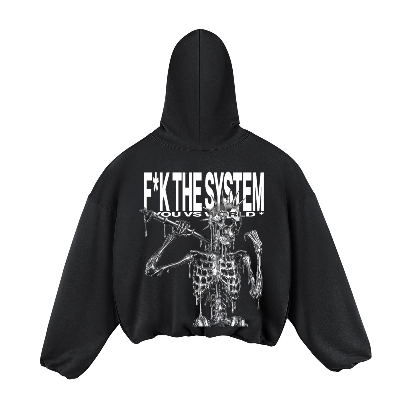 * YOU VS WRLD * Oversized hoodie