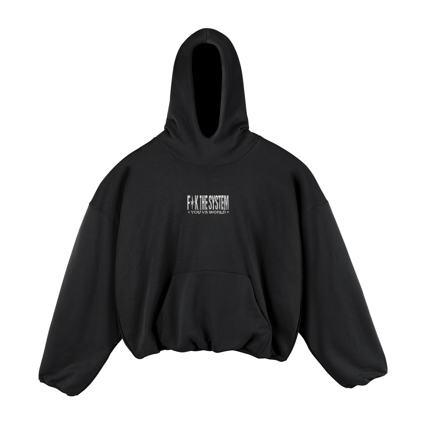* YOU VS WRLD * Oversized hoodie