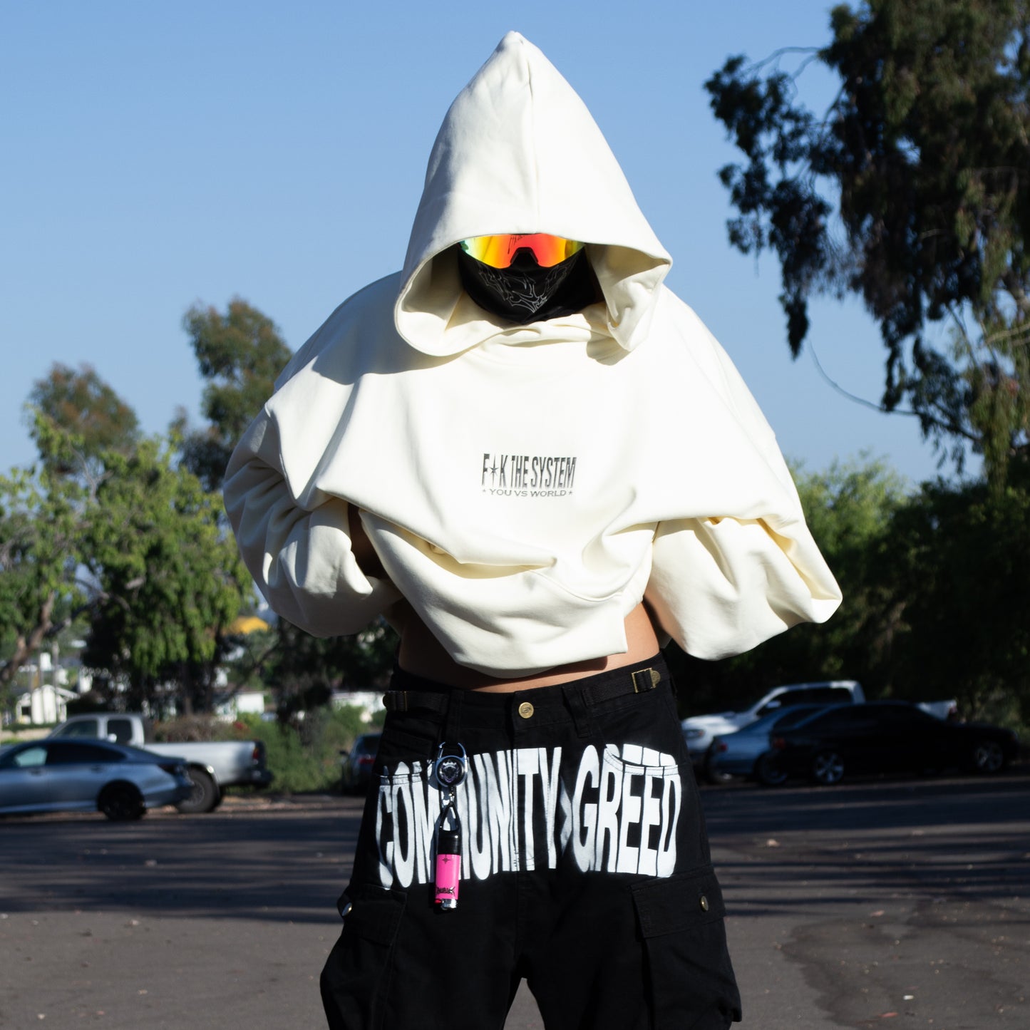 * YOU VS WRLD * Oversized hoodie