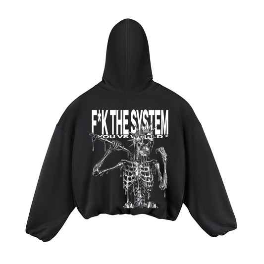 * YOU VS WRLD * Oversized hoodie