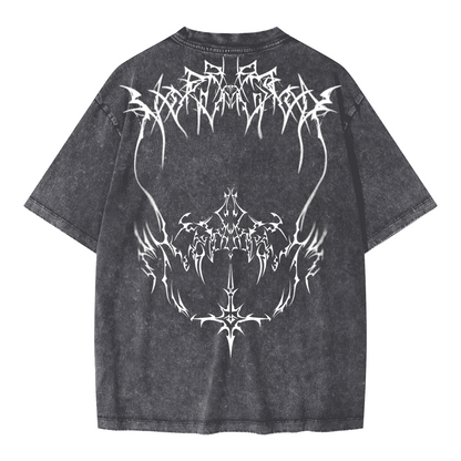 Unisex Oversized Snow Wash T-shirt(285GSM)