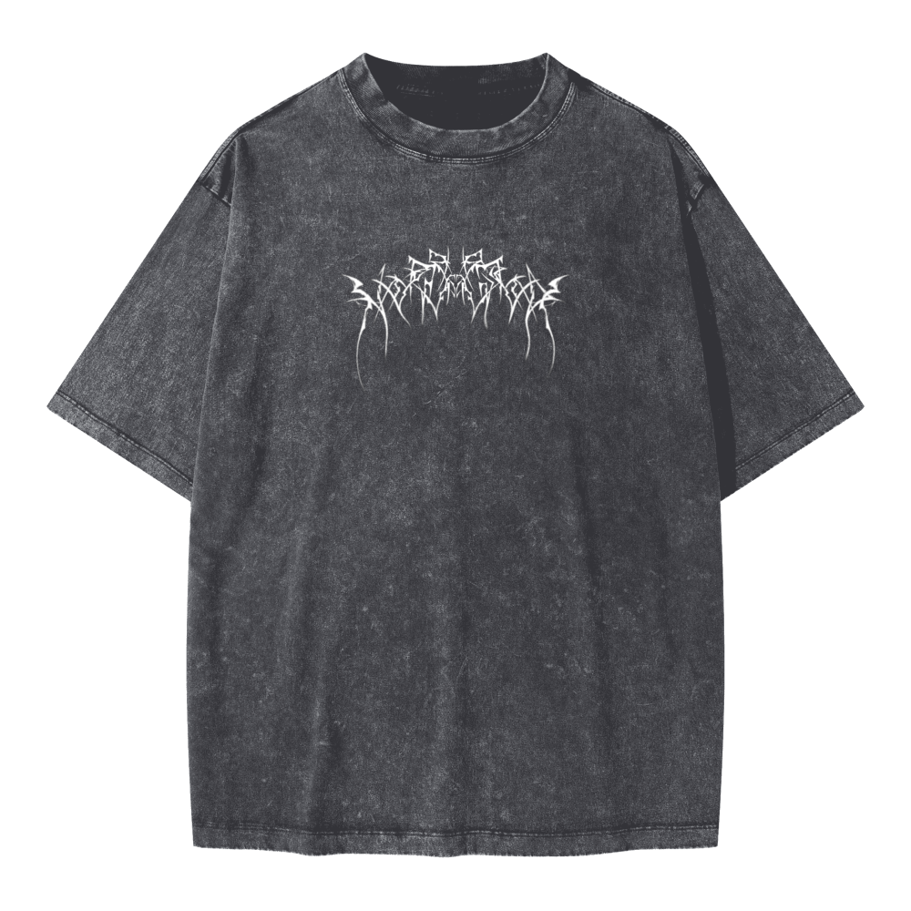 Unisex Oversized Snow Wash T-shirt(285GSM)