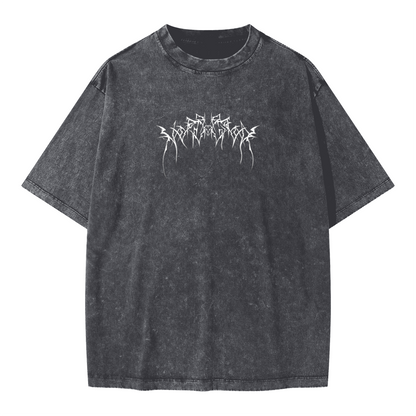 Unisex Oversized Snow Wash T-shirt(285GSM)