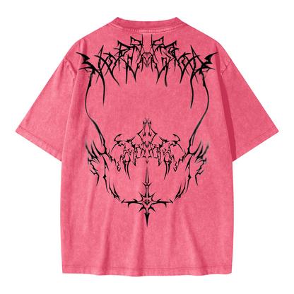 Unisex Oversized Snow Wash T-shirt(285GSM)