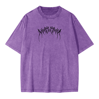 Unisex Oversized Snow Wash T-shirt(285GSM)